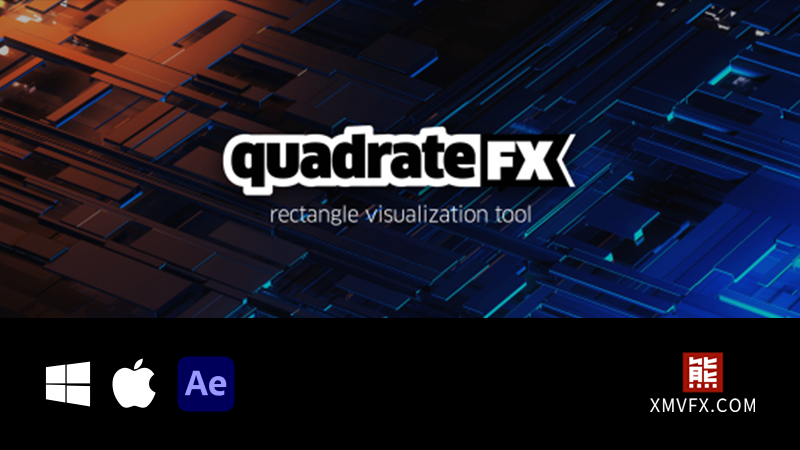 矢量矩形图案随机生成脚本丨quadrateFX 1.50 丨 汉化+英文-熊喵VFX